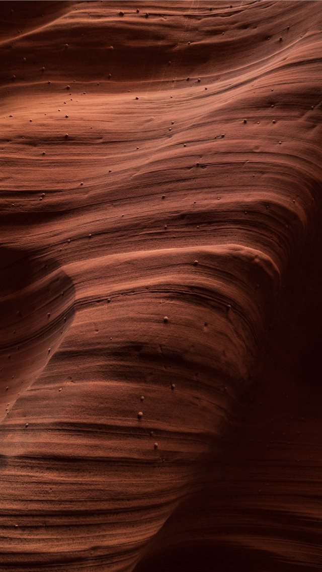 Close up details of the Antelope Canyon wall  iPhone 8 wallpaper 