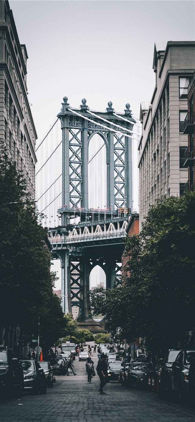 Dumbo  Brooklyn  United States iPhone X wallpaper 