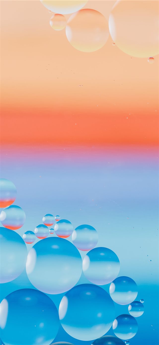 I put some dry pastels below the baking bowl to ge... iPhone X wallpaper 
