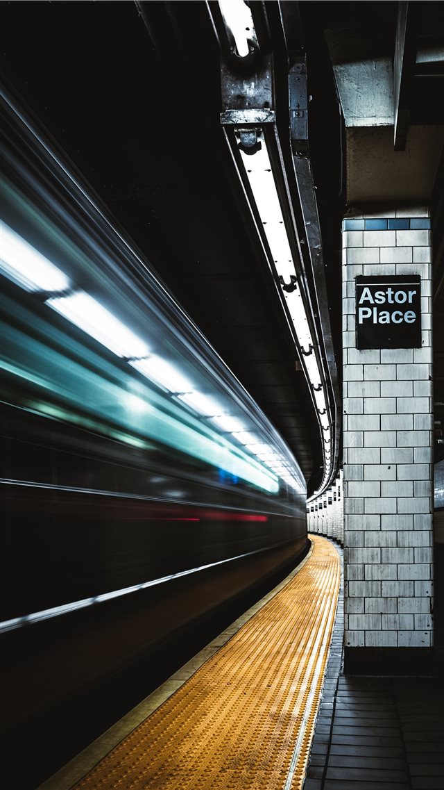 Astor Place  New York  United States iPhone 8 wallpaper 