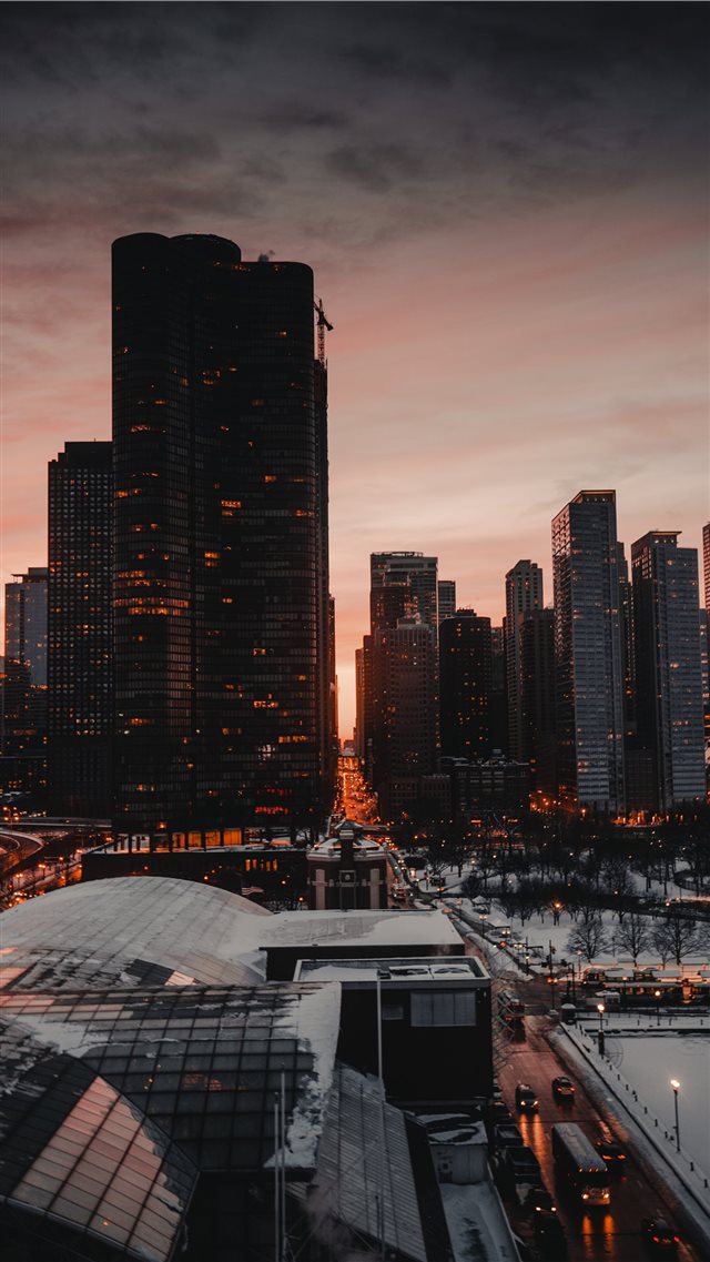 Chicago  USA iPhone 8 wallpaper 