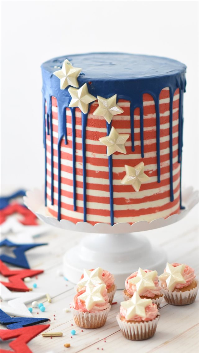 Happy Birthday America! iPhone 8 wallpaper 