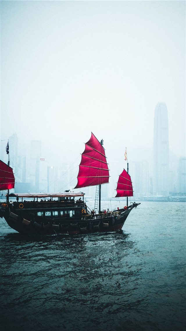 Hong Kong iPhone 8 wallpaper 