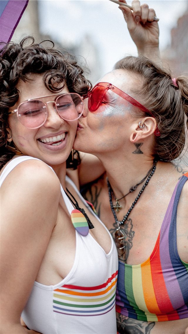 I was walking around at Pride 2019 in New York to ... iPhone 8 wallpaper 