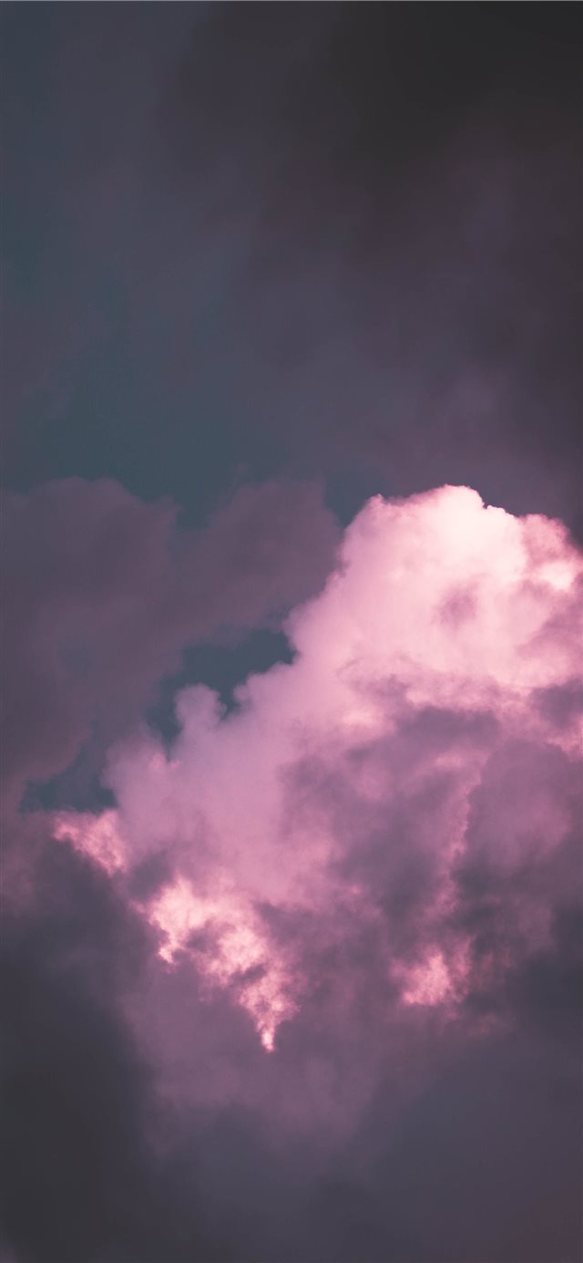 Seaside Clouds  iPhone X wallpaper 