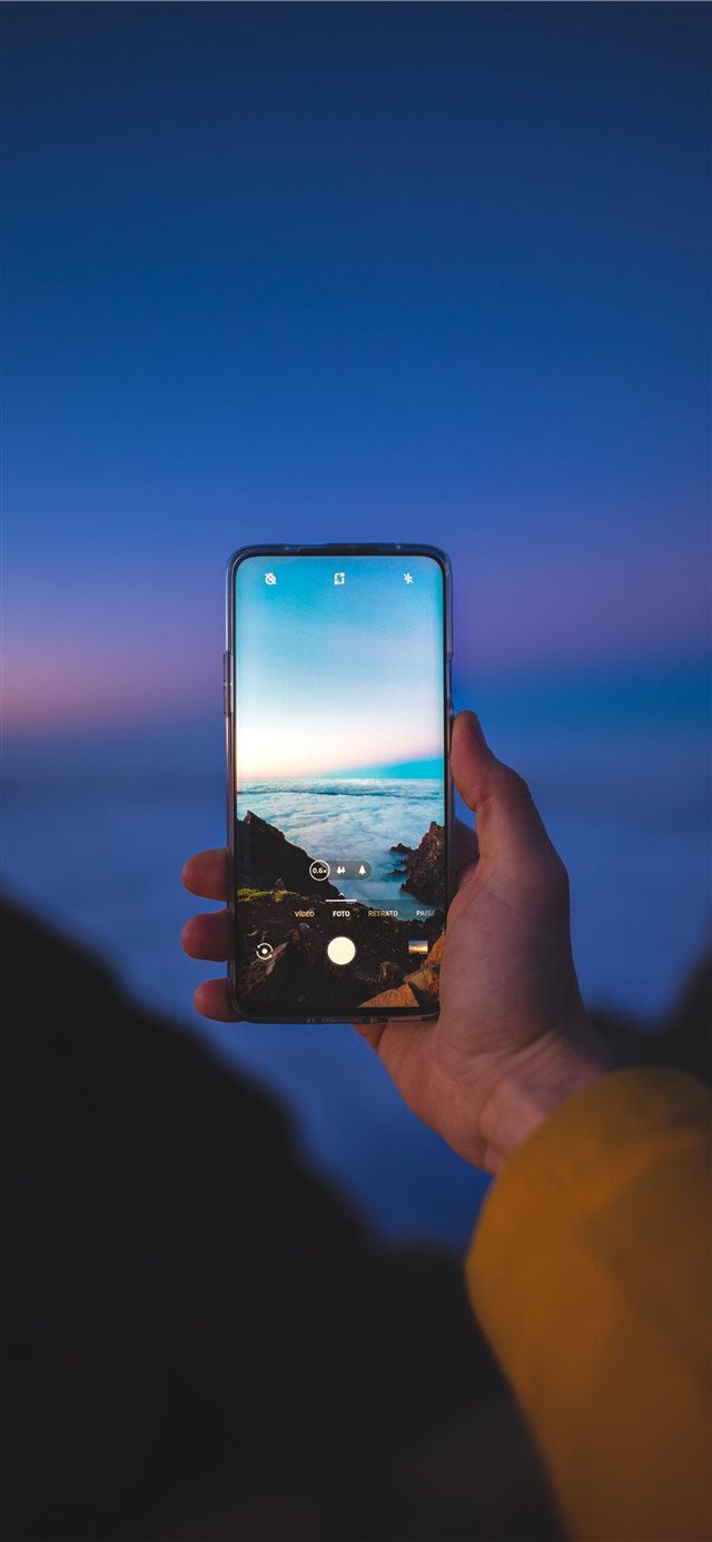 Wake up in the clouds iPhone X wallpaper 