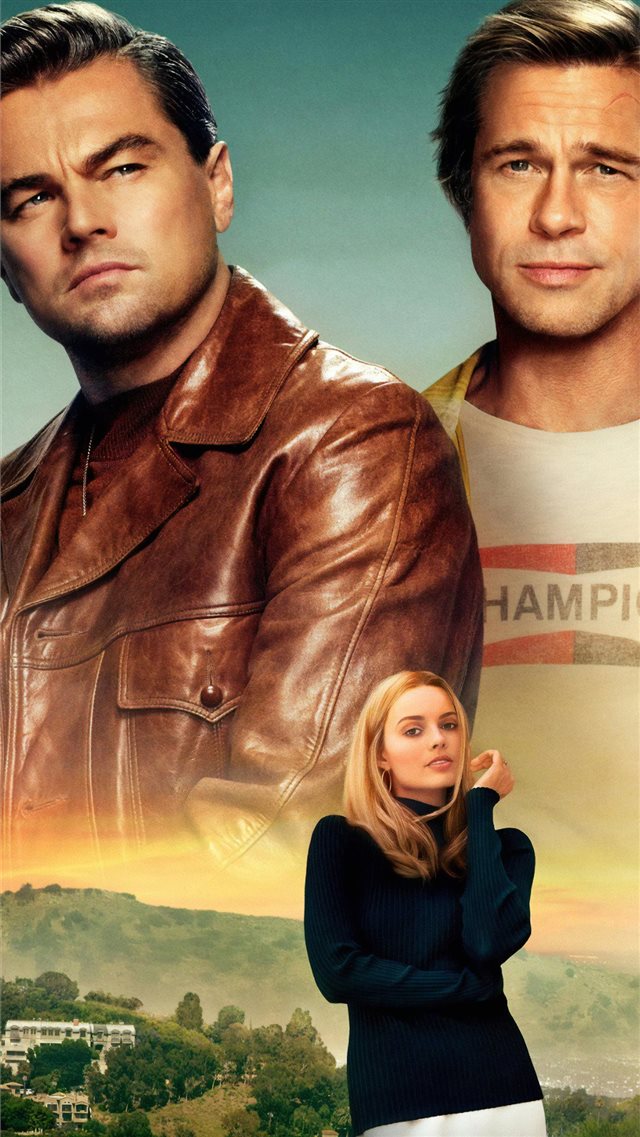 once upon a time in hollywood 4k 2019 iPhone 8 wallpaper 