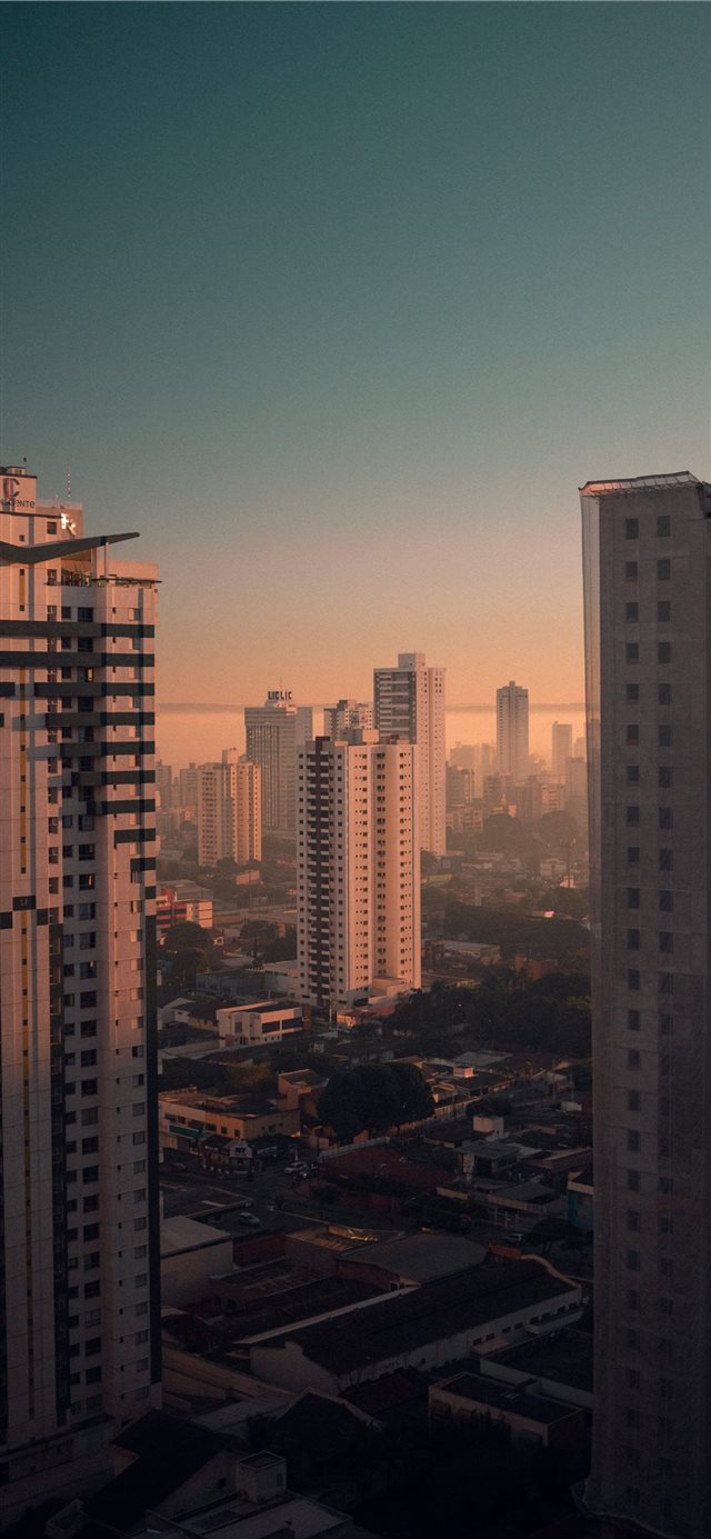 View from a window in my apartment in Goiânia  GO  iPhone X wallpaper 