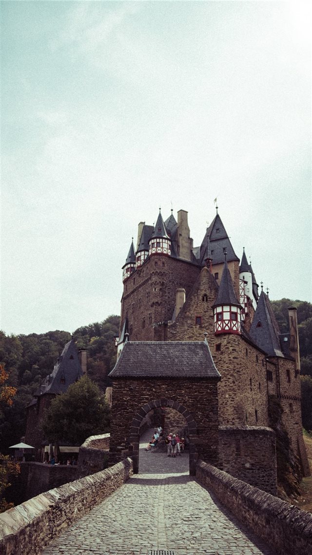 We visited the castle eltz  An impressive castle  iPhone 8 wallpaper 