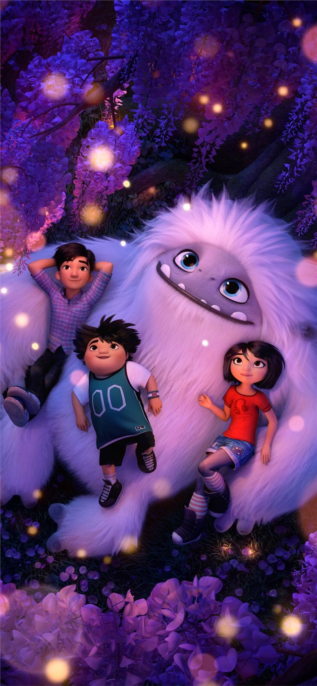 abominable animated movie 8k iPhone X wallpaper 