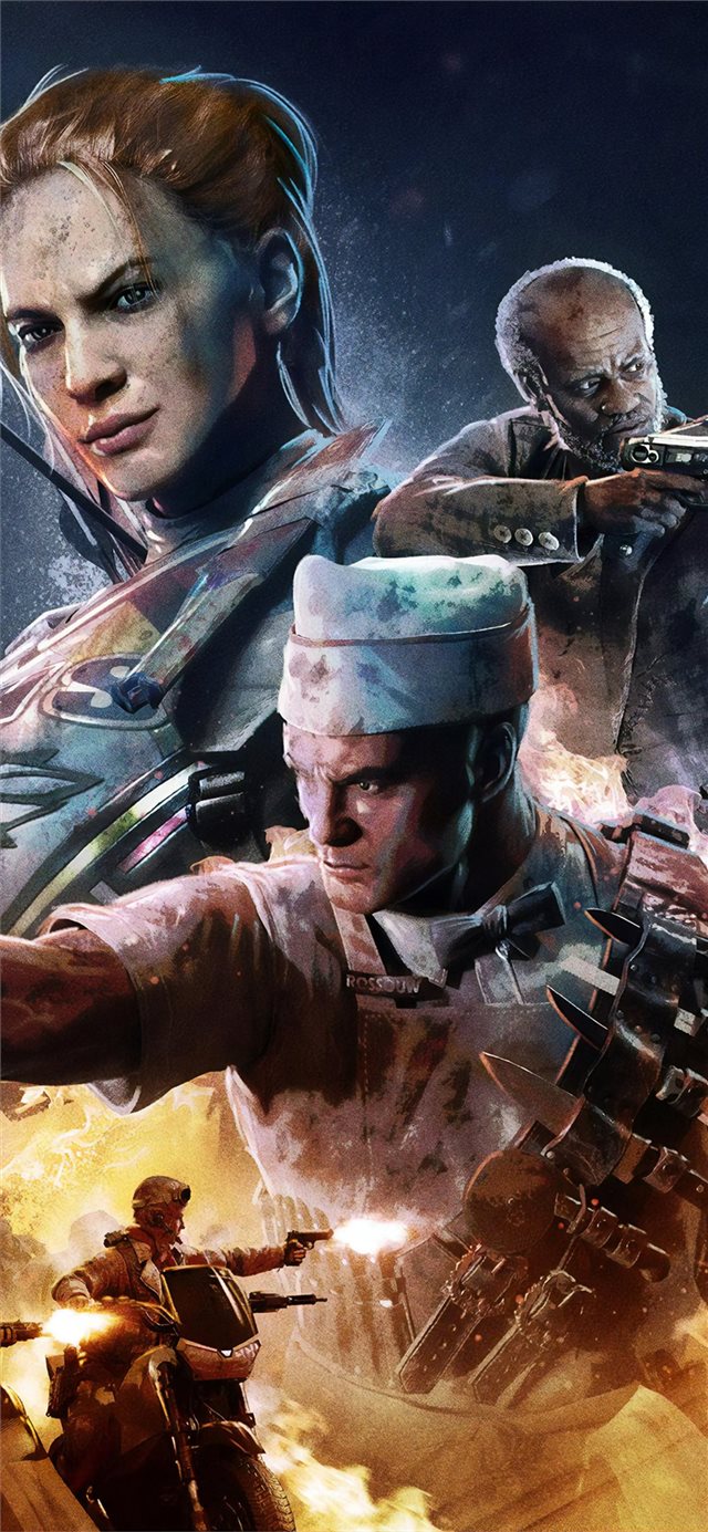 call of duty zombies poster iPhone X wallpaper 