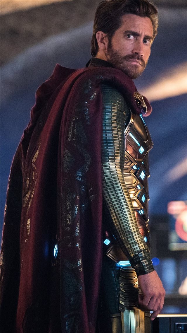mysterio jake gyllenhaal spider man far from home iPhone 8 wallpaper 