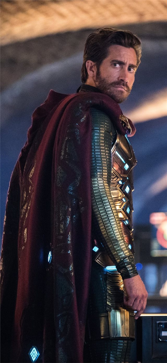 mysterio jake gyllenhaal spider man far from home iPhone X wallpaper 