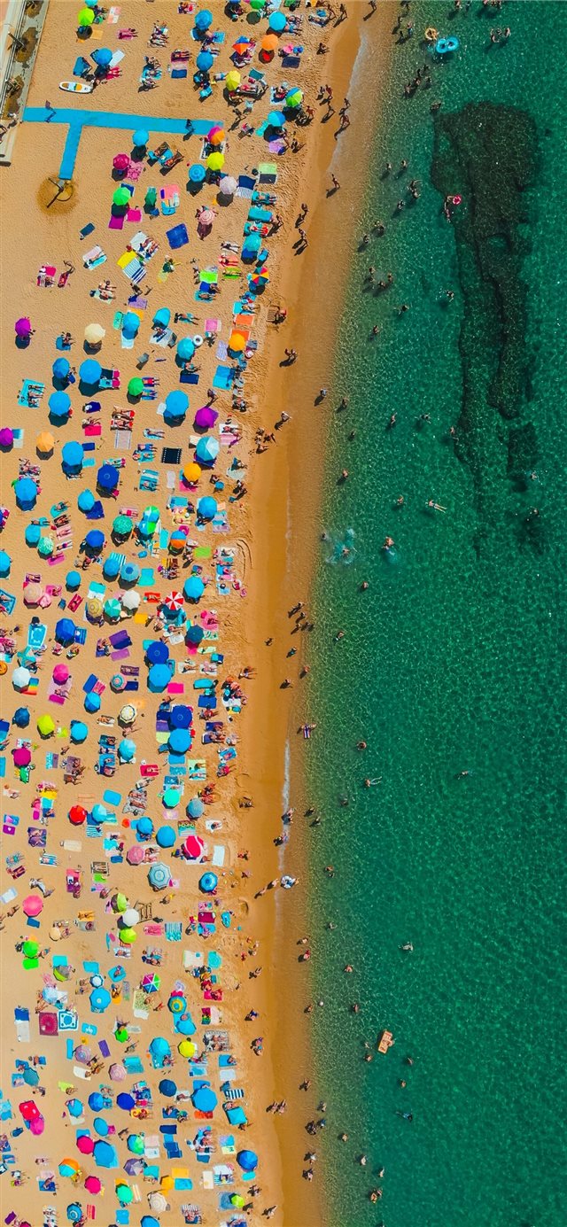 Summer days in Catalonia iPhone X wallpaper 