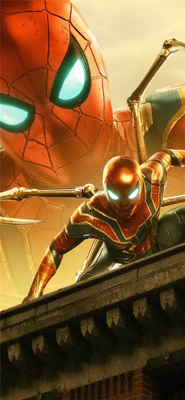 4k spiderman far fromhome iPhone 11 wallpaper 