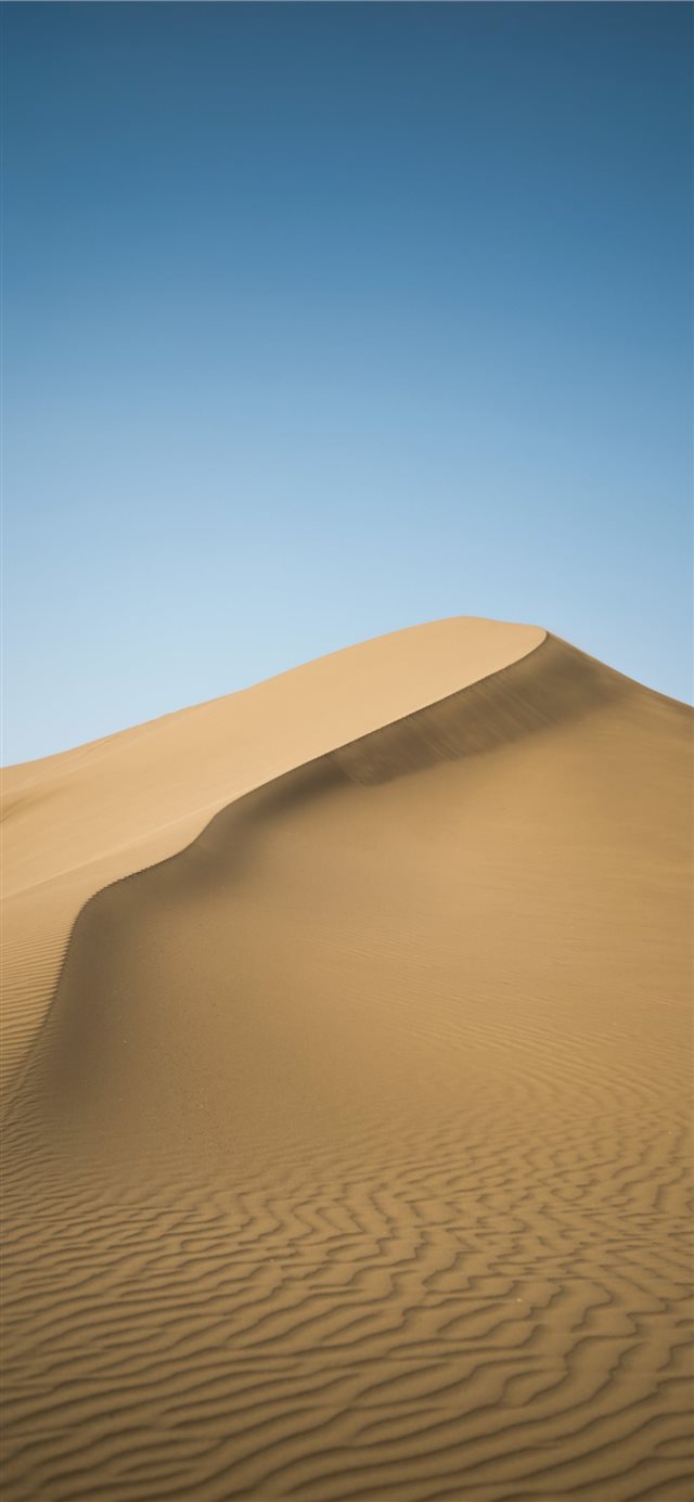 desert during daytime iPhone X wallpaper 