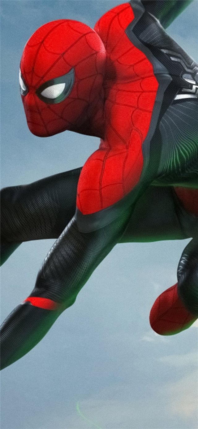 spiderman far fromhome movie iPhone 11 wallpaper 