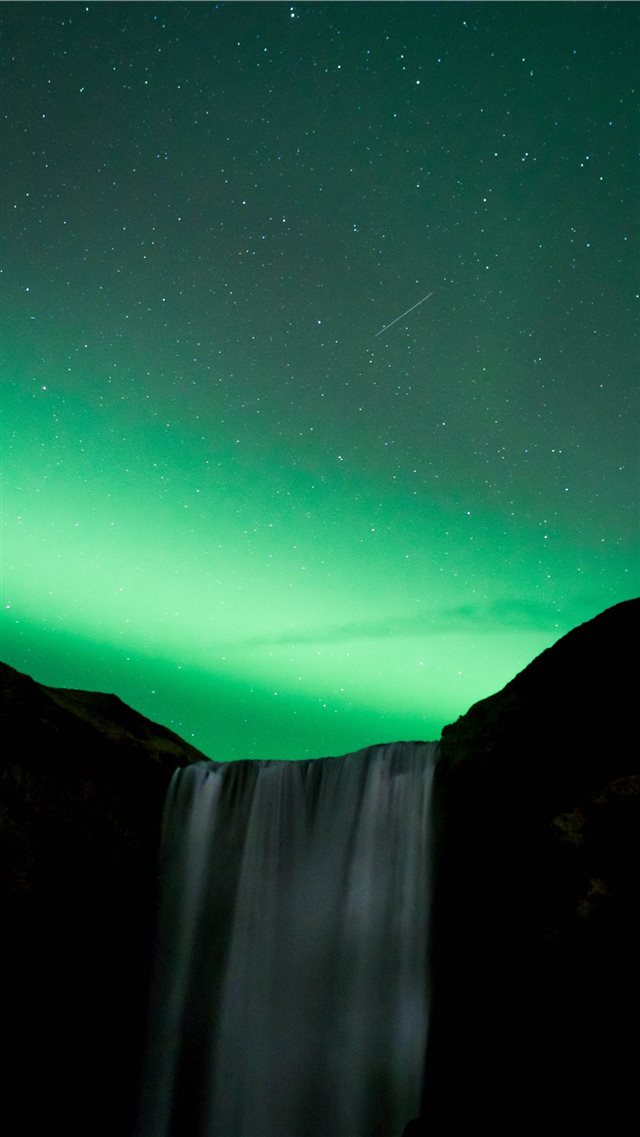 waterfalls photography iPhone 8 wallpaper 
