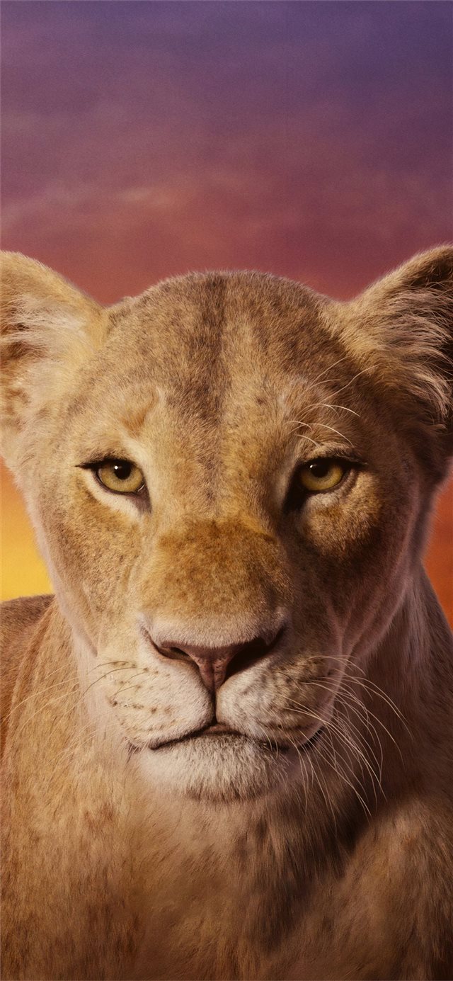beyonce as nala the lion king 2019 4k iPhone X wallpaper 