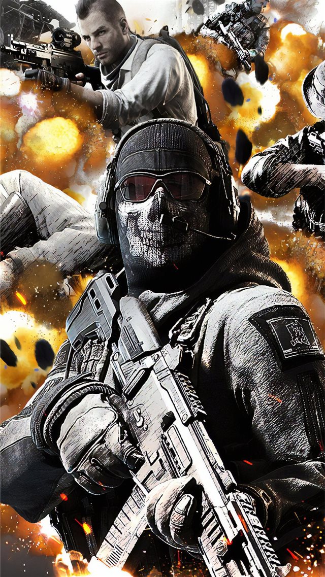 call of duty mobile 4k iPhone 8 wallpaper 