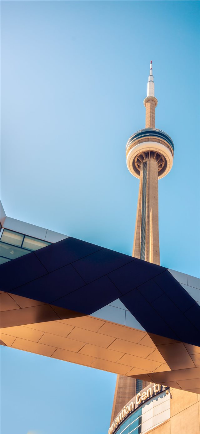 CN tower iPhone X wallpaper 