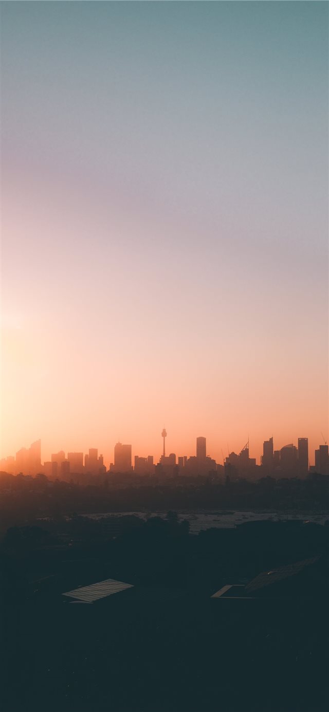 high rise buildings during golden hour iPhone 11 wallpaper 