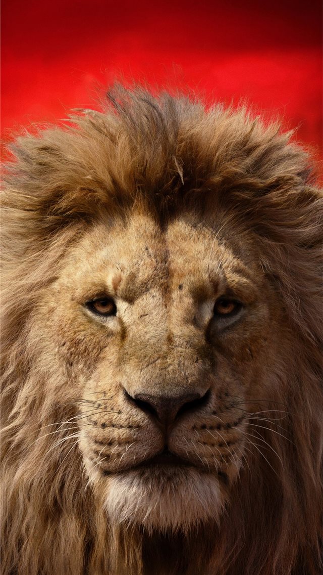 james earl jones as mufasa the lion king 2019 4k iPhone SE wallpaper 