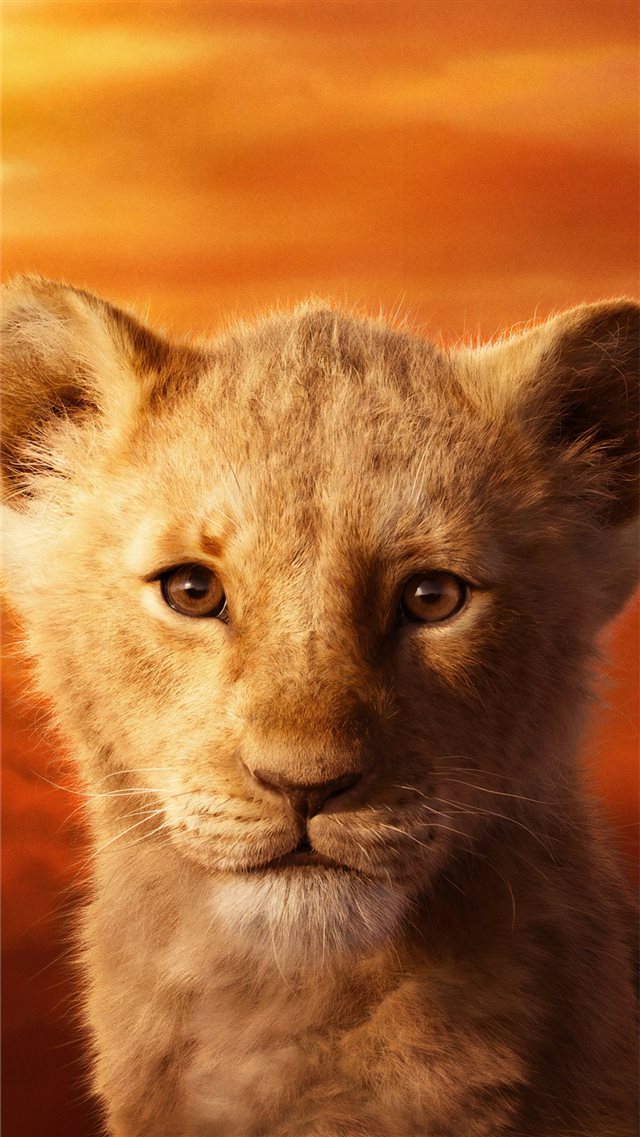 jd mccrary as simba the lion king 2019 4k iPhone 8 wallpaper 