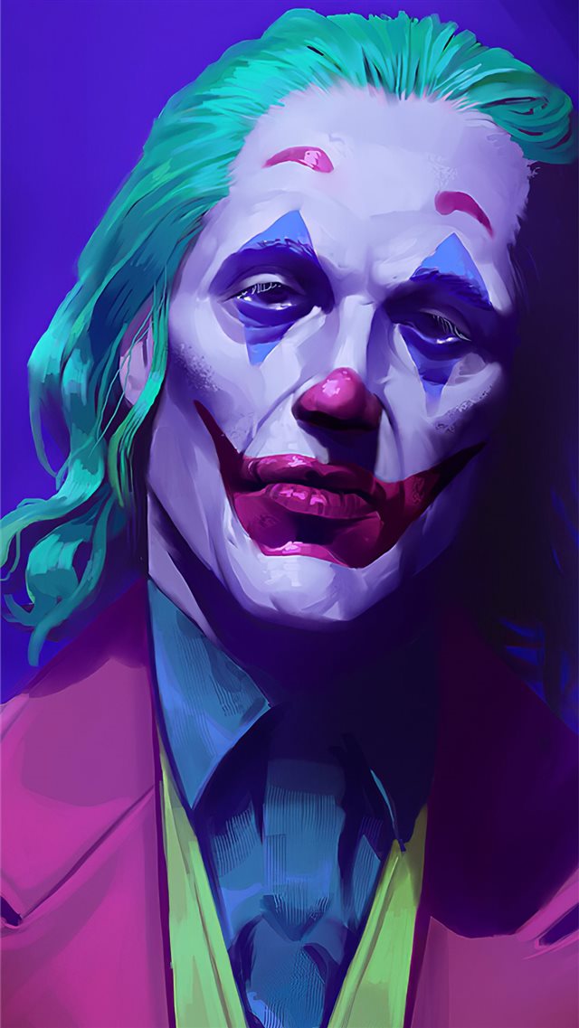 joker 2019 art iPhone 8 wallpaper 