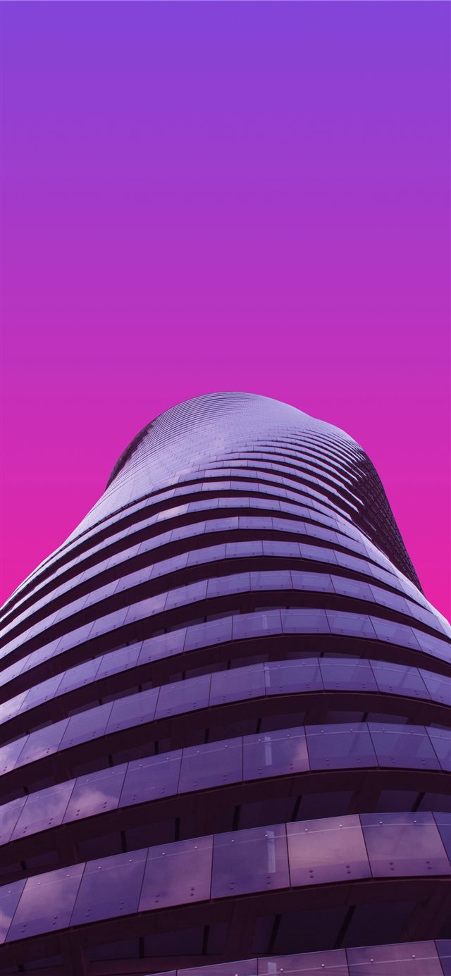 low angle photo of building iPhone X wallpaper 