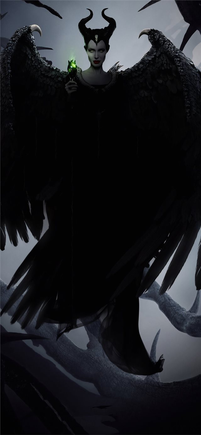 maleficent mistress of evil 2019 imax iPhone X wallpaper 