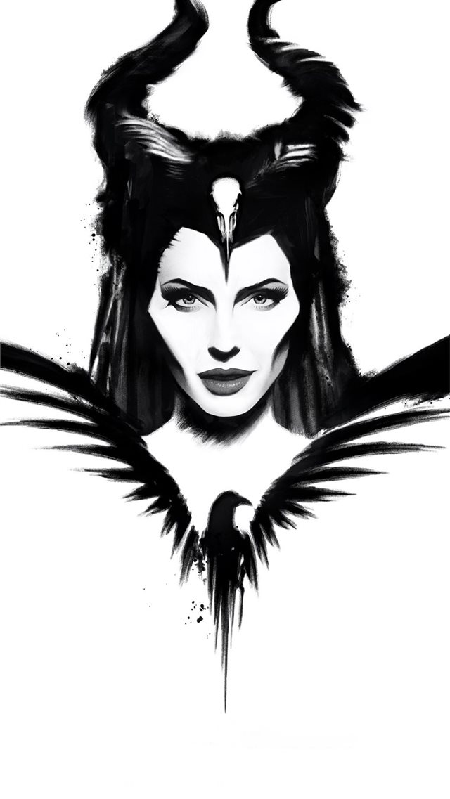 maleficent mistress of evil poster 4k iPhone 8 wallpaper 