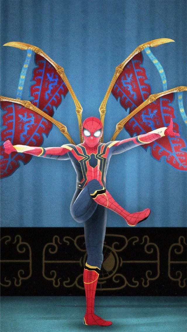 spiderman far from home china poster iPhone 8 wallpaper 