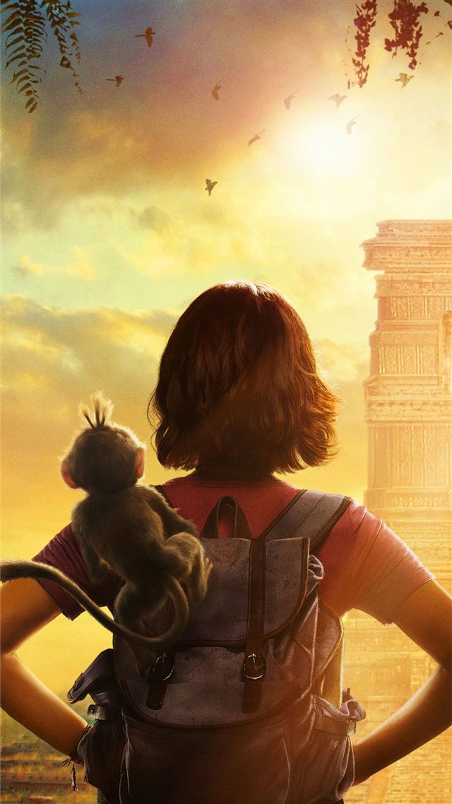 dora and the lost city of gold 2019 poster iPhone 8 wallpaper 