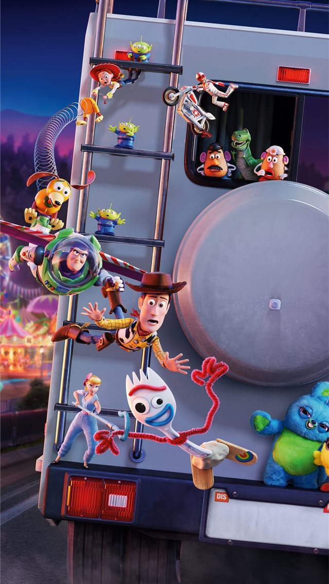 toy story 4 5k iPhone 8 wallpaper 