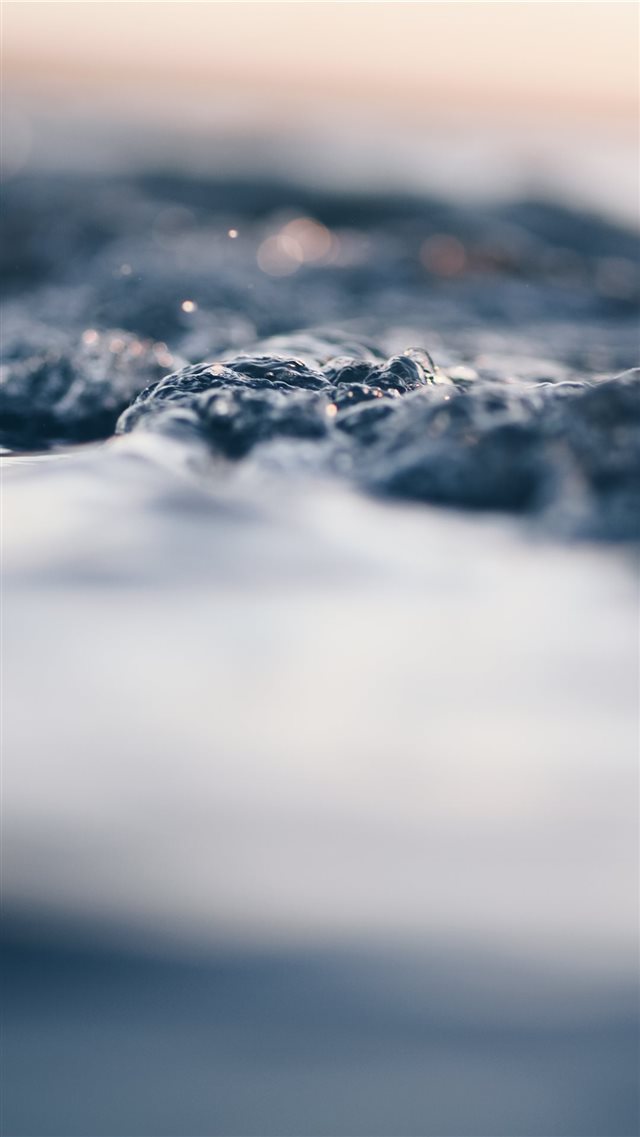 bokeh photography of body of water iPhone 8 wallpaper 