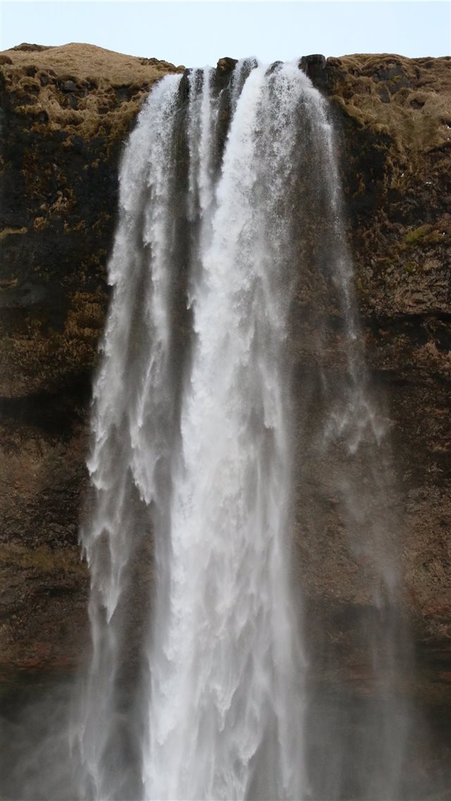 photo of waterfalls iPhone 8 wallpaper 