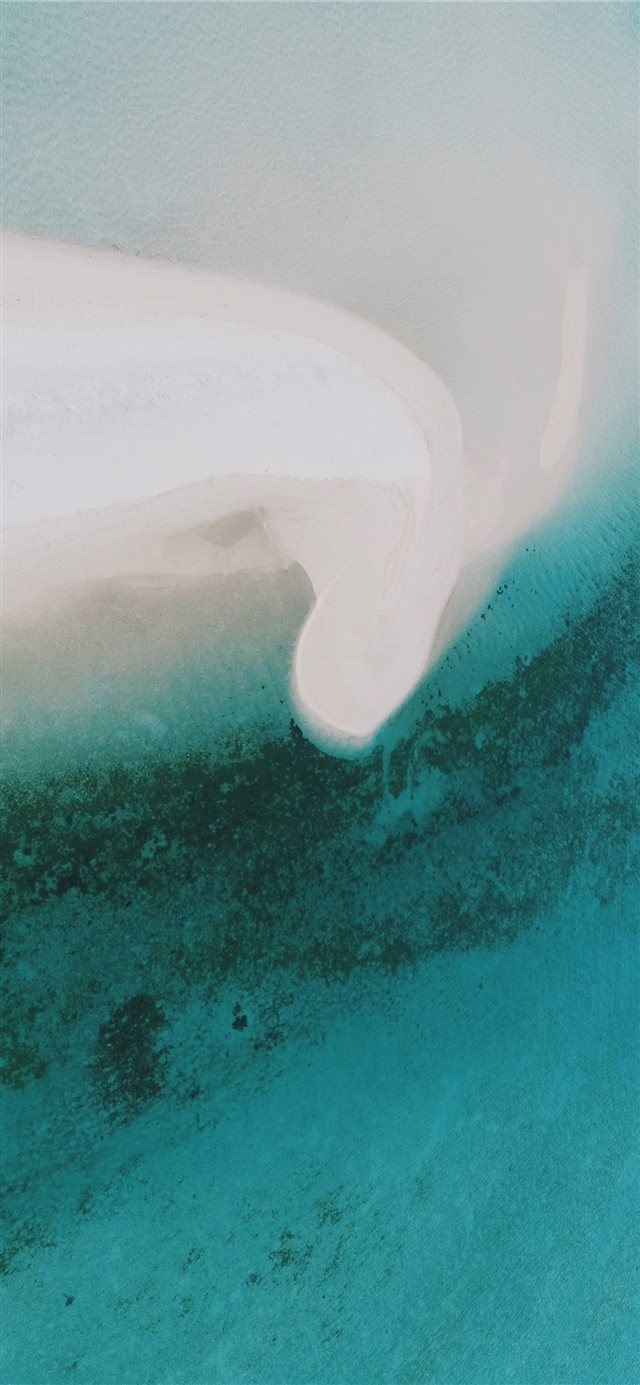 Sandbanks iPhone X wallpaper 