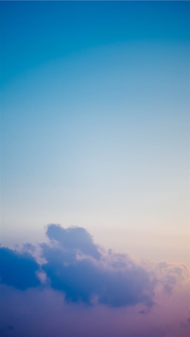 teal and white sky iPhone 8 wallpaper 