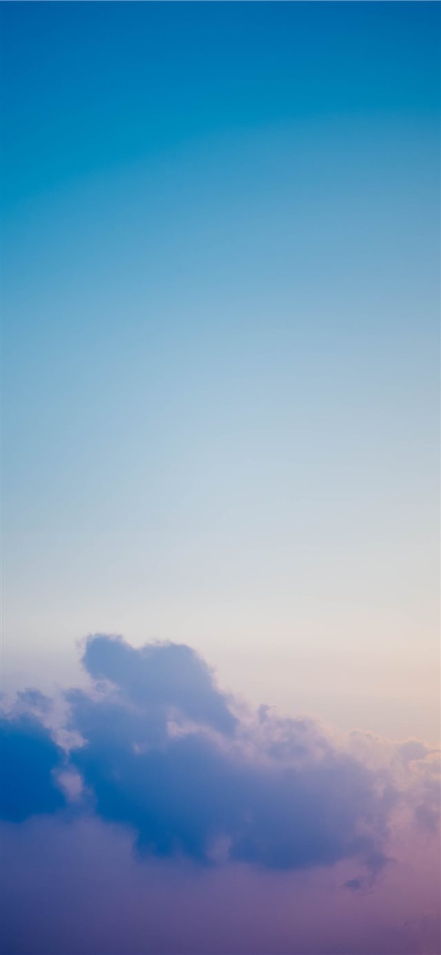 teal and white sky iPhone X wallpaper 