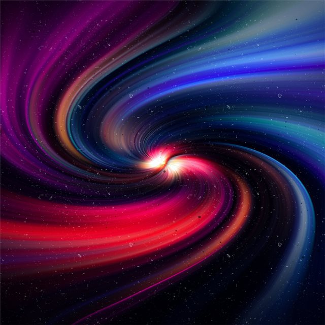 abstract galaxy spiral 4k iPad wallpaper 