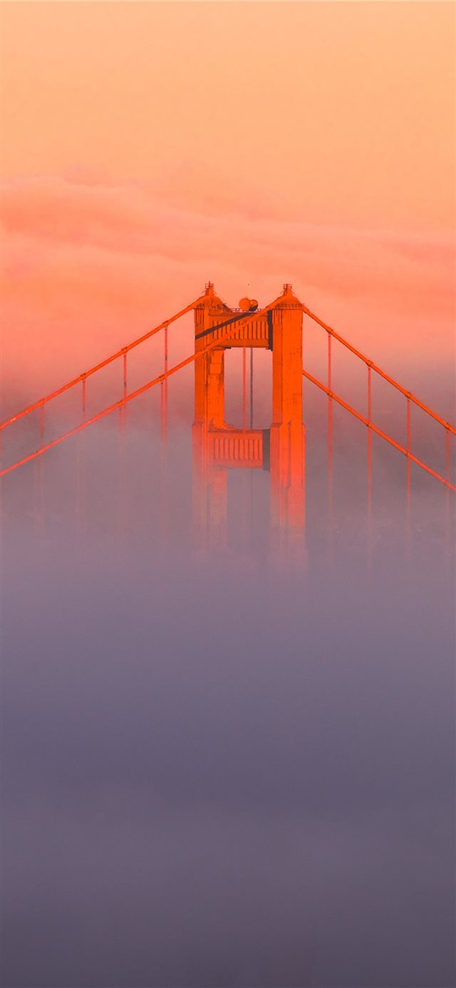 brown bridge iPhone X wallpaper 