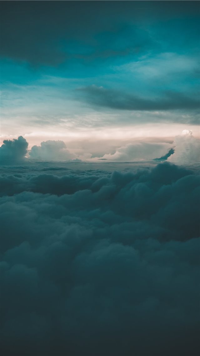 cloudy sky during day time iPhone 8 wallpaper 