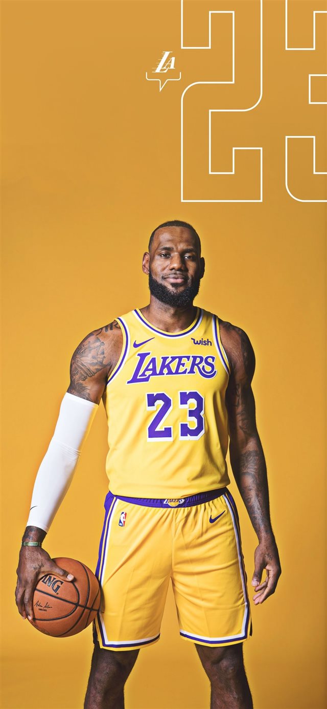 Lakers and Infographics iPhone X wallpaper 