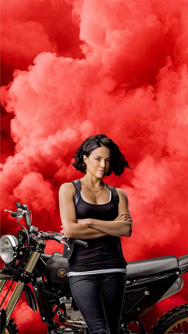 letty ortiz in in fast and furious 9 2020 movie iPhone 8 wallpaper 