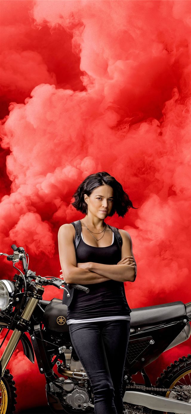 letty ortiz in in fast and furious 9 2020 movie iPhone X wallpaper 