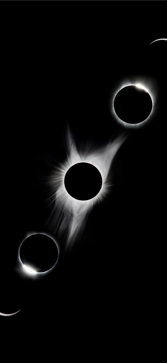 lunar eclipse iPhone X wallpaper 