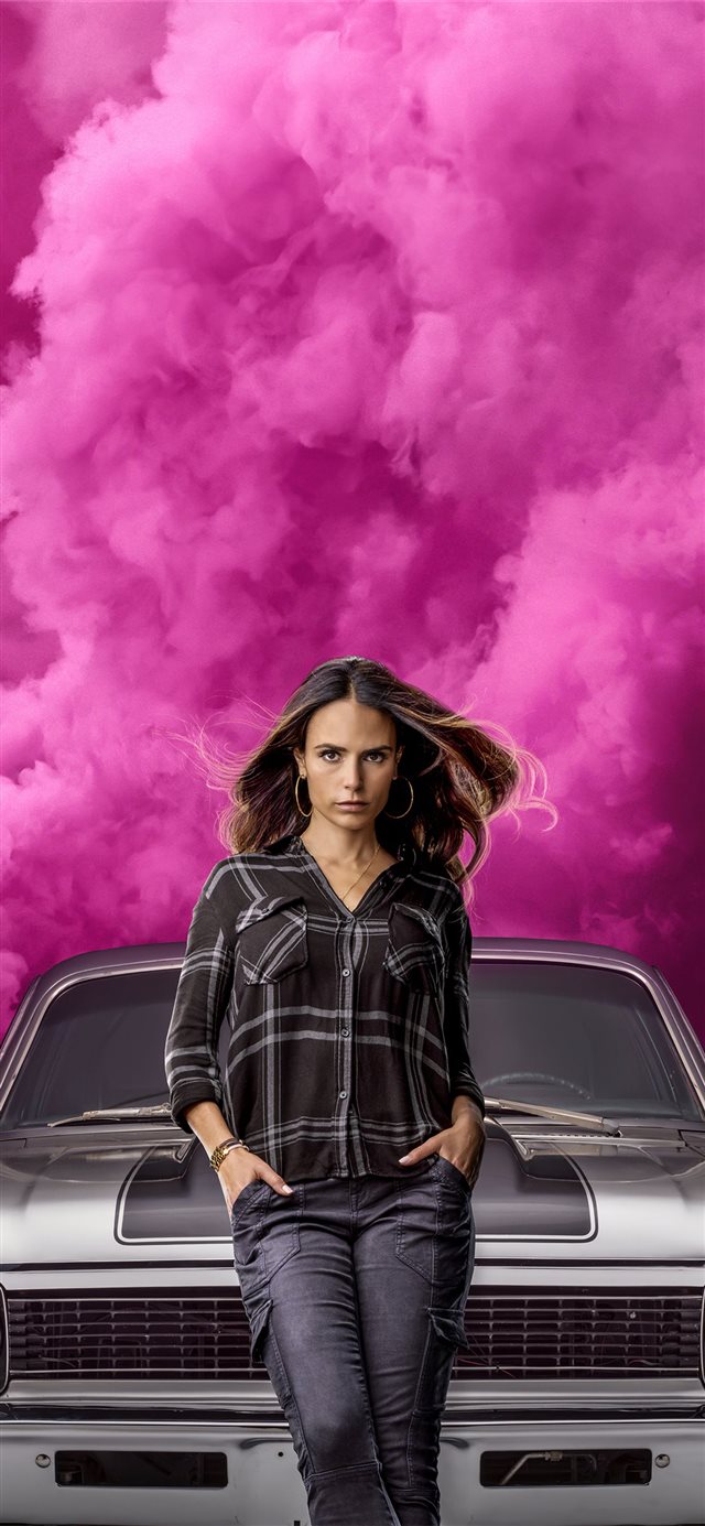 mia in fast and furious 9 2020 movie iPhone X wallpaper 