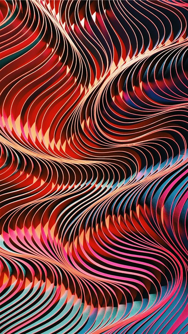 multicolored abstract illustration iPhone 8 wallpaper 