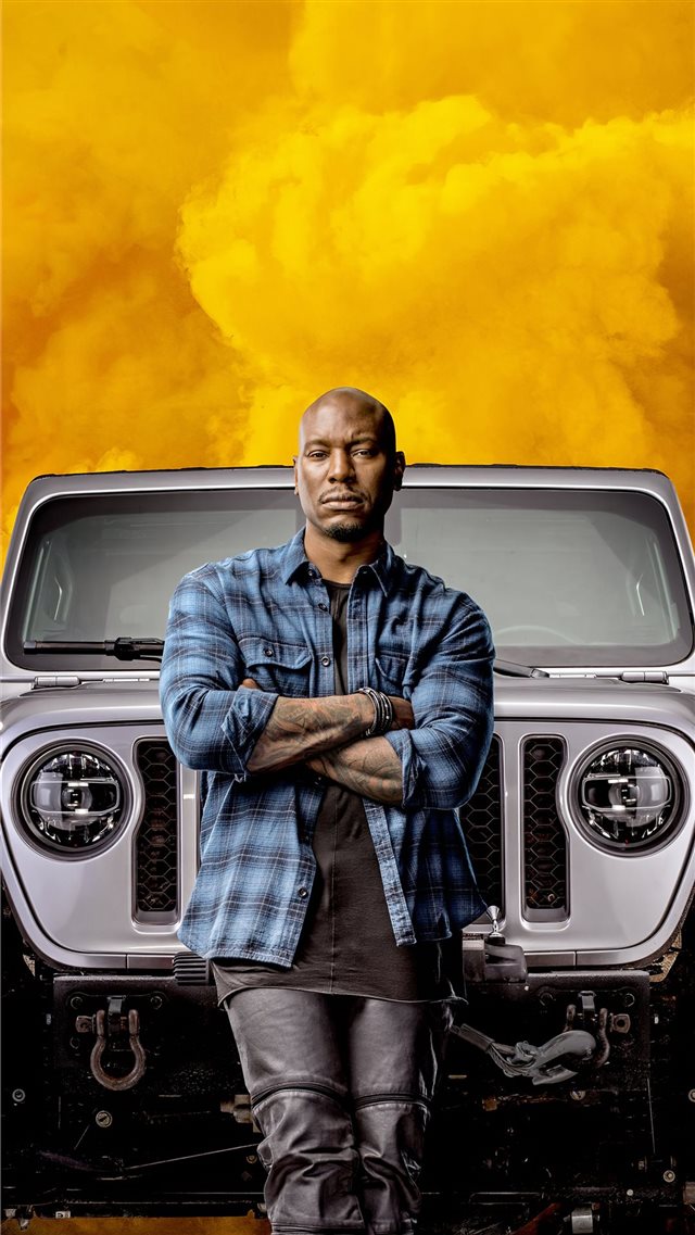 roman pearce in fast and furious 9 2020 movie iPhone 8 wallpaper 